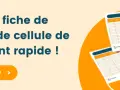 Fiche de température pour cellule de refroidissement rapide. Guide d'utilisation pour optimiser la conservation.