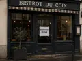 Le "Bistrot du Coin" est définitivement fermé. Une affiche sur la porte annonce la triste nouvelle.