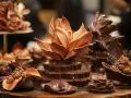 Magnifiques créations en chocolat. Un art qui inspire à comment déposer et protéger une recette pour la partager.