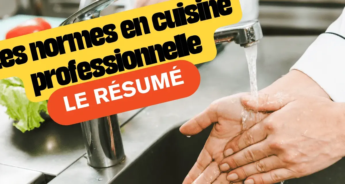 Les normes en cuisine professionnelle : le résumé. Respecter les règles d'hygiène, c'est essentiel pour toutes les classes énergétiques de la restauration.
