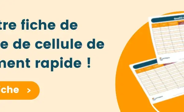 Fiche de température pour cellule de refroidissement rapide. Guide d'utilisation pour optimiser la conservation.