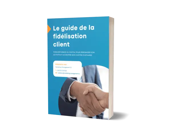 Guide sur les outils de fidélisation client, présentant une poignée de main symbolisant le partenariat et la confiance.