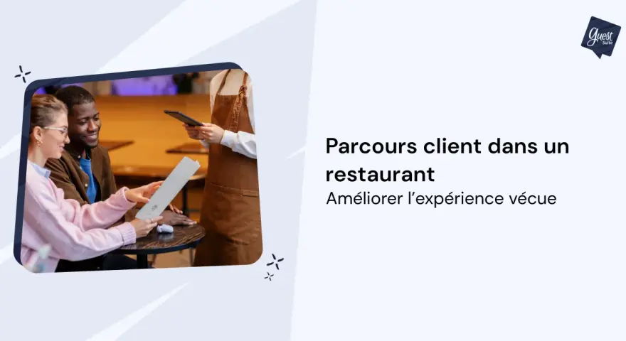 Un couple consulte un menu au restaurant, illustrant comment faire un fichier client pour améliorer l'expérience.