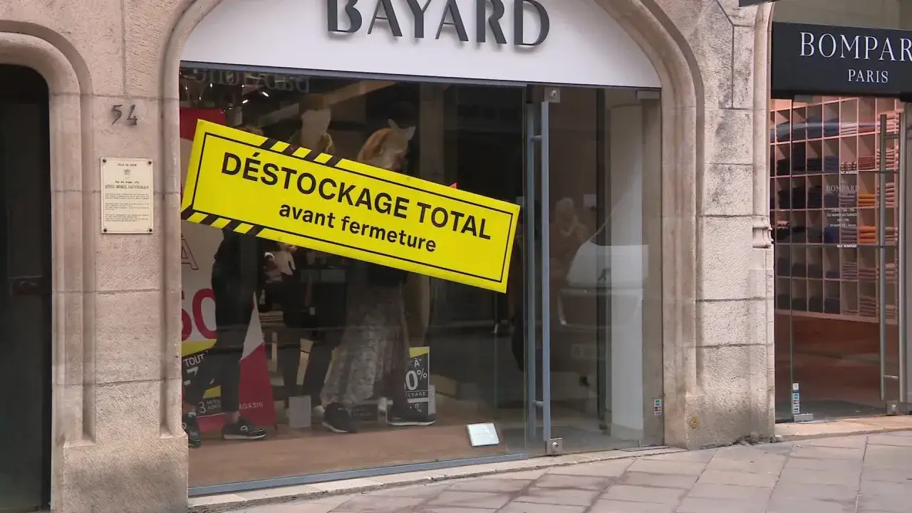 Vitrine d'un magasin 